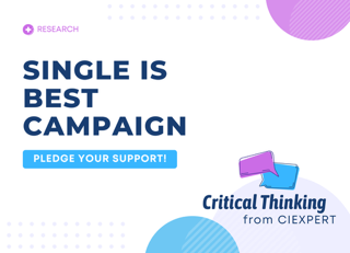 Critical Thinking Single is Best Campaign